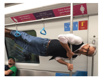 Fit Grandpa métro