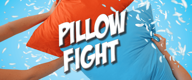 Pillow fight - Bataille de polochons - Luxembourg