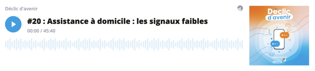 « Assistance à domicile : les signaux faibles »