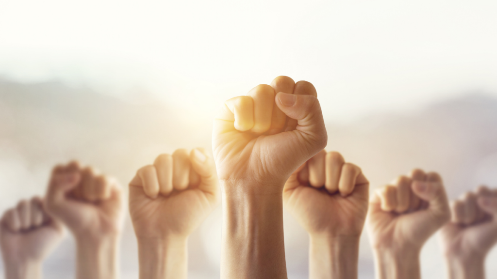 manifestation égalité retraites des femmes